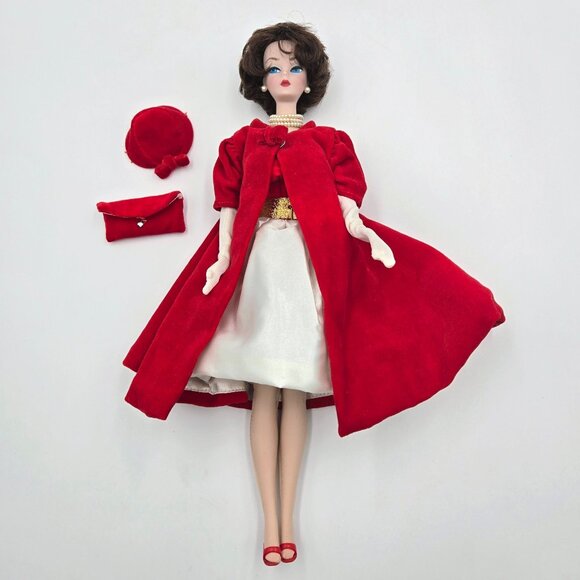 Barbie Doll Silken Flame Porcelain Treasures Collection Collector Box 1992 Read - Picture 13 of 16